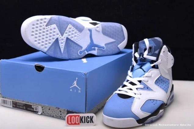 Official Maikesneakers Jordan 6 Air CT8529-410 UNC 0630